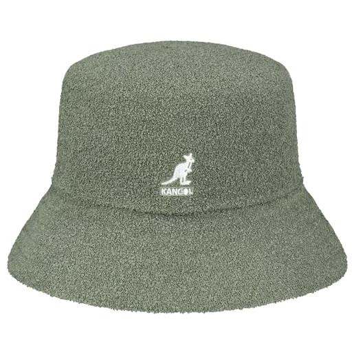 Kangol - cappello alla pescatora bermuda bucket - size l - olive