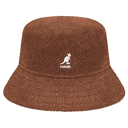 Kangol bermuda bucket l marrone mahogany mh240
