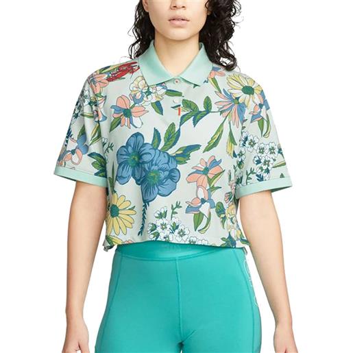 NIKE polo floral donna
