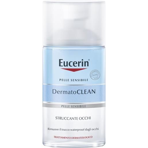 Eucerin dermatoclean struccante occhi waterproof trattamento 125 ml
