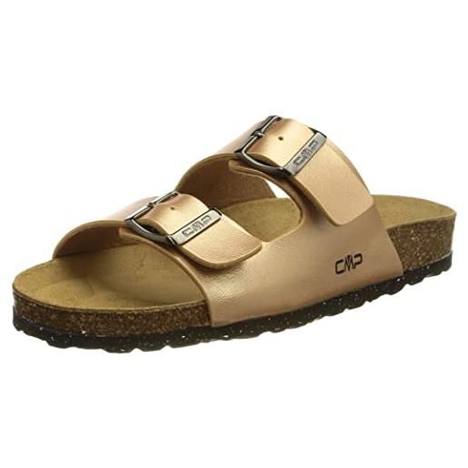 CMP eco thalitha wmn slipper, pantofole, donna, marrone (arabica), 41 eu