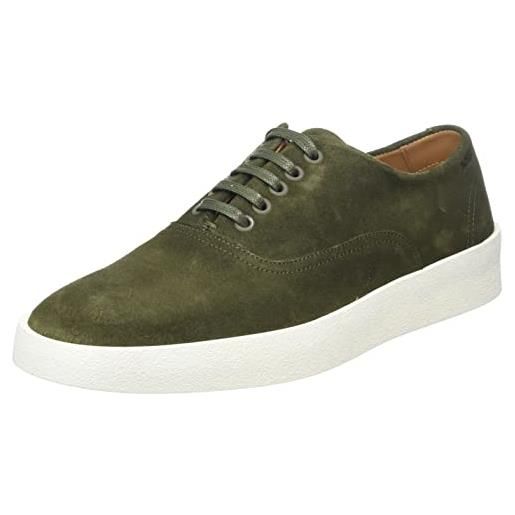BOSS clay_tenn_sd, scarpe da ginnastica uomo, dark green308, 39 eu