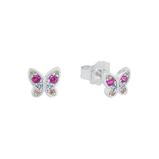 La Principessina Lillifee Creoli Gioielli allorecchio con Zirconia synth. 9064182 1,2 cm Viene fornito in una confezione regalo di gioielli Amazon Bambina Accessori Gioielli Orecchini 