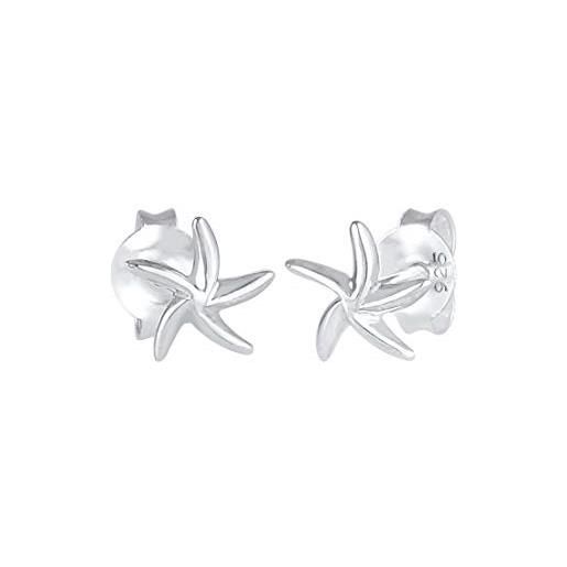 Elli orecchini donna orecchini a stelline simbolo della stella marina in argento sterling 925