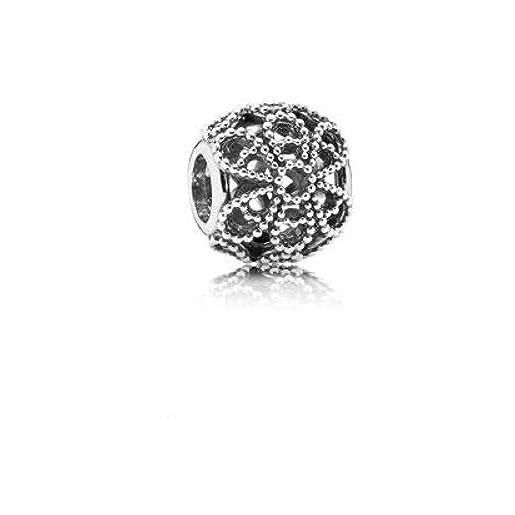 Pandora perlina traforata pandora 791282 rose d'argento da donna