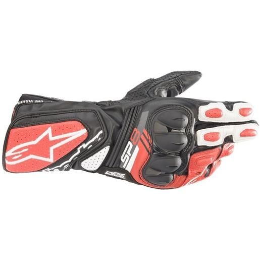 ALPINESTARS guanto lungo sp-8 v3 nero rosso bianco ALPINESTARS l