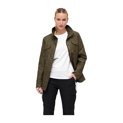 Brandit women m65 classic jacket, donna, olive, 4xl
