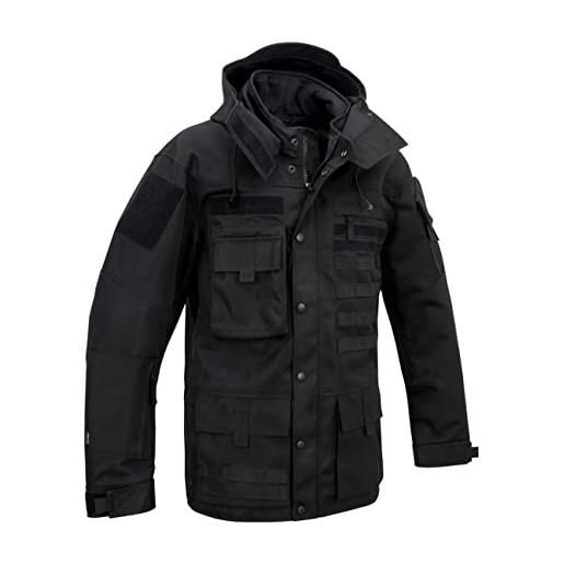 Brandit Brandit performance outdoorjacket, giacca sportiva per attività all'aria aperta uomo, nero (black), 4xl