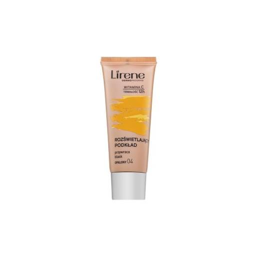 Lirene brightening fluid with vitamin c 04 tanned fondotinta liquido per unificare il tono della pelle 30 ml
