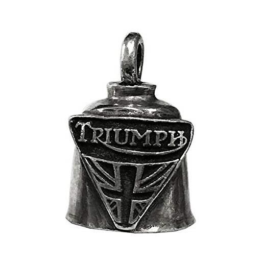 GZM triumph gremlin guardian spirit bell motorcycle key ring biker gift campanella amuleto portafortuna