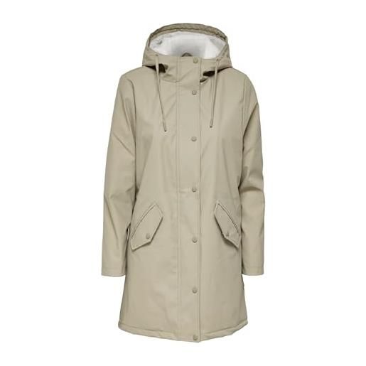ONLY onlsally raincoat otw noos, castor gray. , l