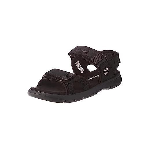 Timberland governor's island 3 strap sandal, sandali, uomo, marrone, 43 eu