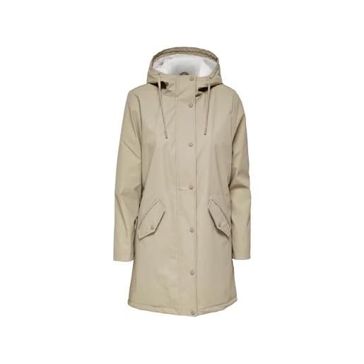 Only onlsally raincoat cc otw cappotto, verde (rosin), s donna
