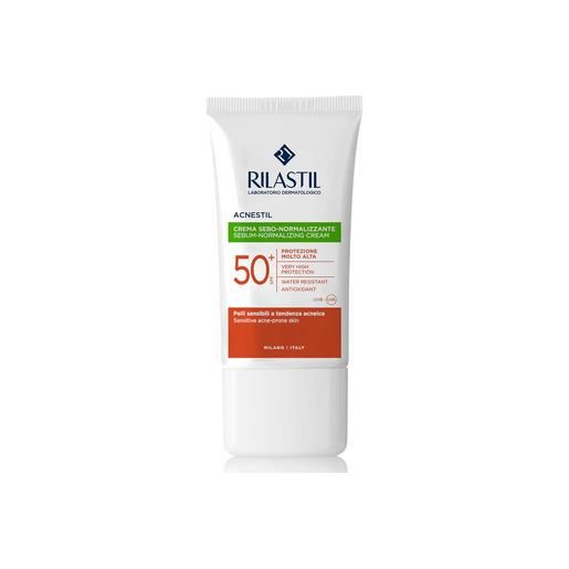 Rilastil - fotoprotezione 365 acnestil crema spf50+ confezione 50 ml