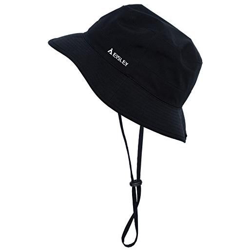 Eisley cappello unisex monsun waterproof, unisex - adulto, cappello, 17912, nero, m