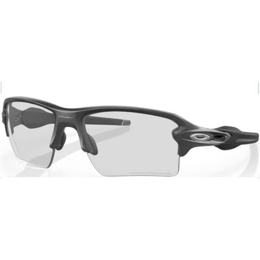 OAKLEY occhiali flak 2.0 xl uomo steel/clear-black photo iridium