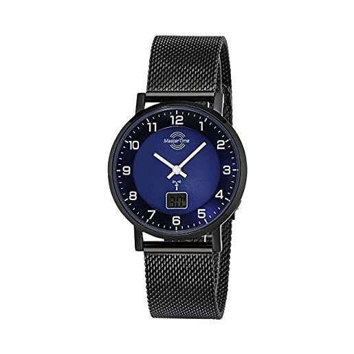 Master Time mtls-10742-32m - orologio analogico al quarzo da donna con cinturino in acciaio inossidabile milanese, bracciale