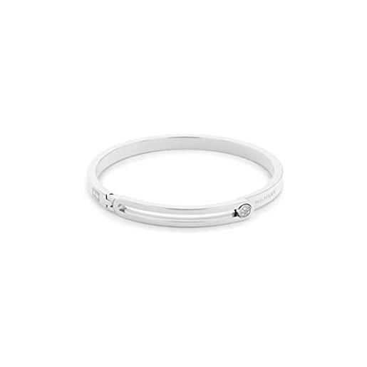 Tommy Hilfiger jewelry braccialetto da donna in acciaio inossidabile con cristalli - 2780532