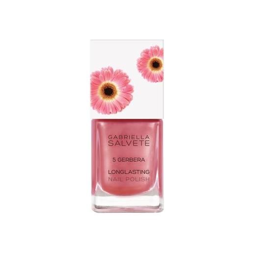 Gabriella Salvete flower shop longlasting nail polish smalto per unghie a lunga tenuta 11 ml tonalità 5 gerbera