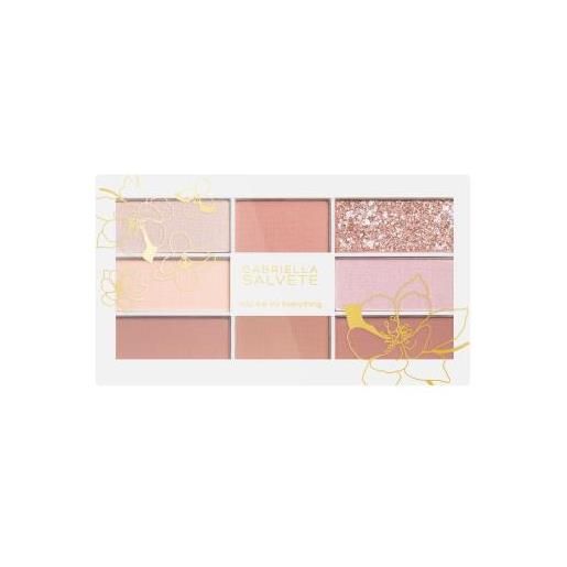 Gabriella Salvete yes, i do!You are my everything palette di ombretti, bronzer e blush 21.6 g