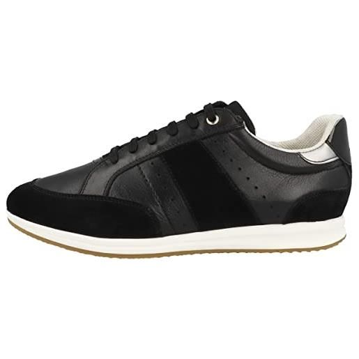 Geox d avery a, sneakers donna, nero (black), 39 eu
