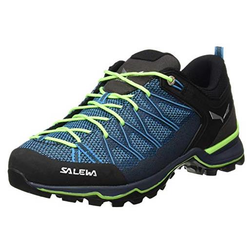 SALEWA ms mountain trainer lite, scarpe da trekking e da escursionismo uomo, malta/fluo green, 46.5 eu