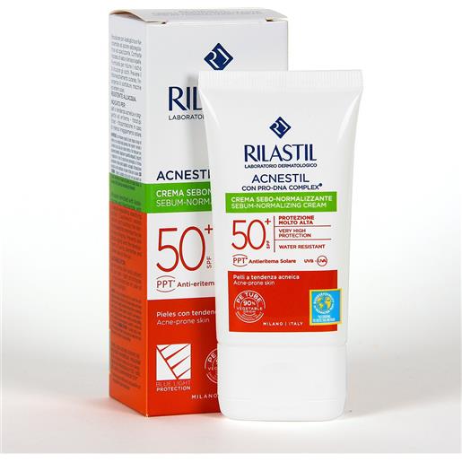 Rilastil sun system acnestil crema seboregolatrice spf50+ 40ml