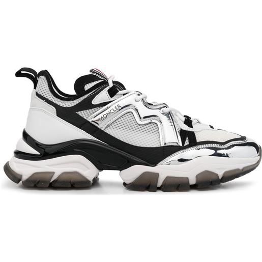 Moncler sneakers chunky con inserti - bianco
