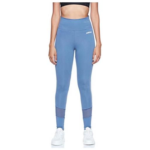 adidas w mo cool tight leggings da donna, donna, eh6464, tintec/bianco, xxs