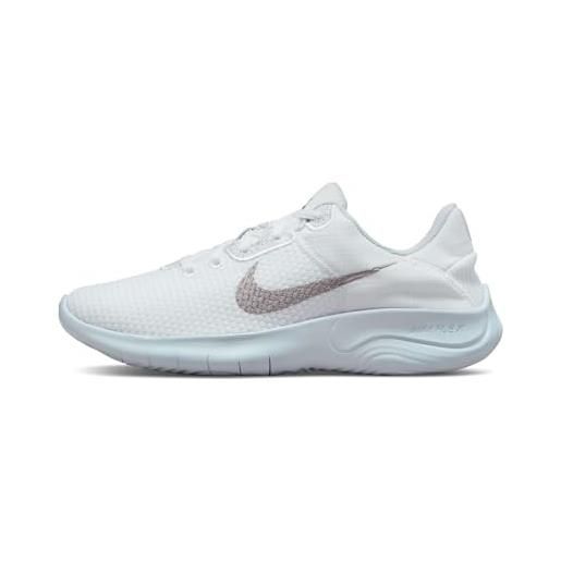 Nike flex experience run 11, scarpe da corsa donna, nero (black white dk smoke grey), 40 eu