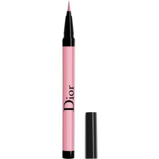 DIORshow on stage liner - eyeliner pennarello liquido waterproof - 24 ore di colore intenso 841 - pearly rose