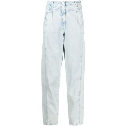 IRO jeans crop cadiere - blu