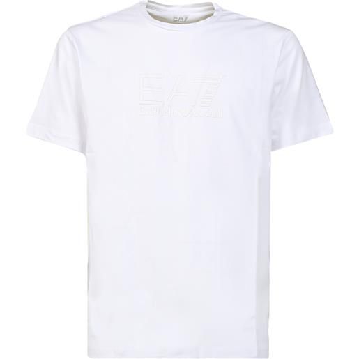 EA7 t-shirt ea7 a maniche corte bianco