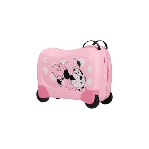 Samsonite suitcase disney, valigia per bambini, unisex rosa (minnie glitter), 51 cm