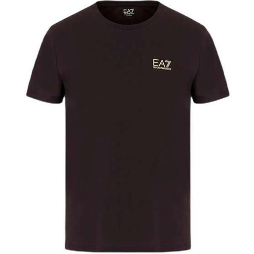 Ea7 t-shirt uomo maniche corte nero