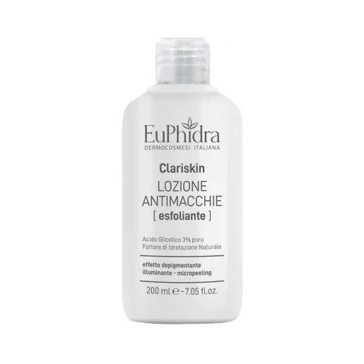 Euphidra clariskin lozione antimacchie esfoliante 200ml