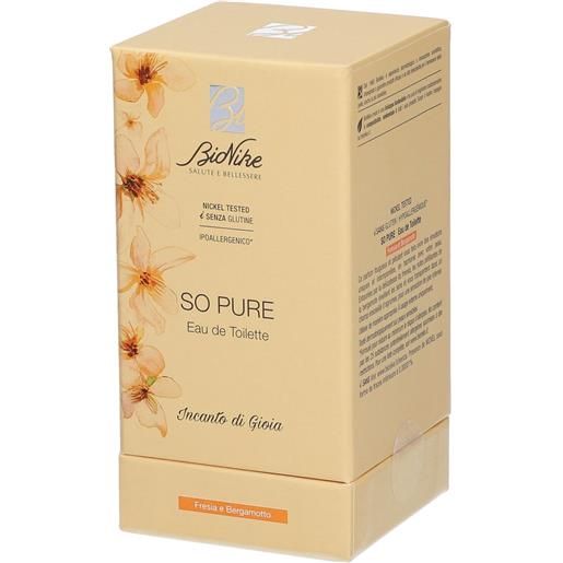 Bionike so pure incanto di gioia eau de toilette 50 ml