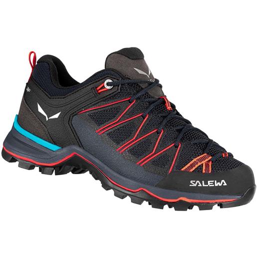 SALEWA trekking scarpe scarpe salewa mountain trainer lite donna navy/fluo coral