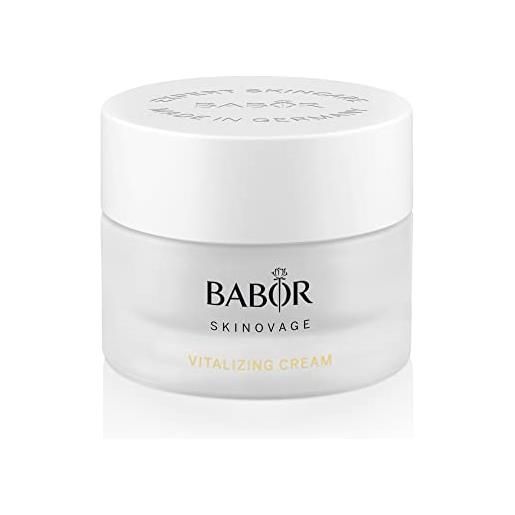 BABOR skinovage vitalizing cream, crema per il viso per pelli stanche e bisognose di rigenerazione, idratante rivitalizzante, formula vegana, 50 ml