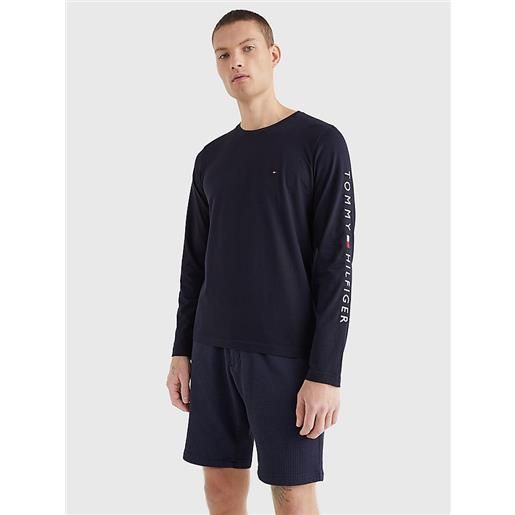 TOMMY HILFIGER 09096 tommy logo long sleeve tee