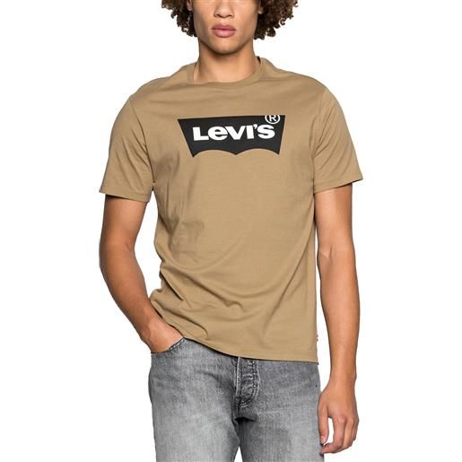 Levi's t-shirt da uomo graphic marrone
