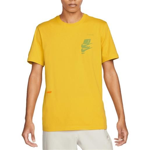 Nike t-shirt da uomo sport essentials+ gialla