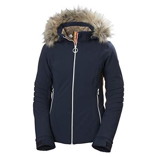 Helly Hansen cindy - giacca softshell da donna, donna, giacca, 65722, blu navy, xl