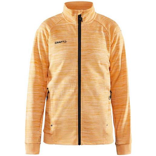 Craft adv unify full zip sweatshirt giallo l donna