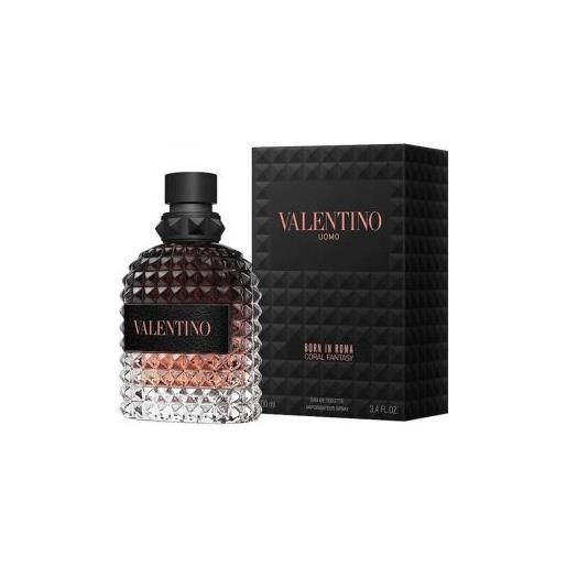 Valentino uomo born in roma coral fantasy 100 ml, eau de toilette spray