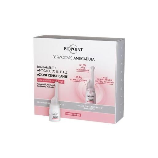 Biopoint dermocare anticaduta speciale donna 20 fiale x 6 ml