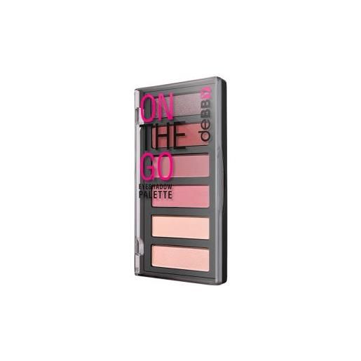 Debby on the go eyeshadow palette 02 nude rose