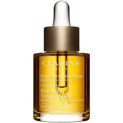 CLARINS aroma huile orchidee bleu - hydrate, ravive l`eclat 30ml