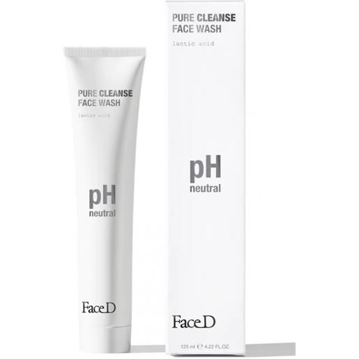 HCS Srl faced pure cleanse detergente viso struccante - detergente normalizzante per la riduzione del sebo in eccesso - 125 ml