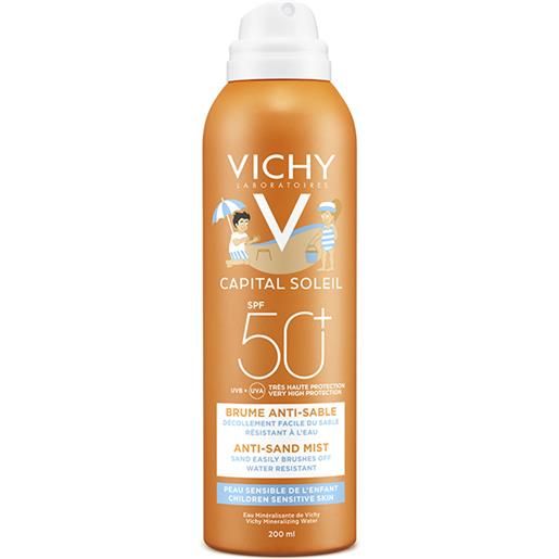 Vichy capital soleil spray anti-sabbia per bambini spf 50 200 ml